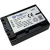 Trade-Shop Batteria agli ioni di litio ad alte prestazioni, 1100 mAh, sostituisce Sony NP-FV30 NP-FV50 NP-FV70 NP-FV100 NP-FV-30 NP-FV-50 NP-FV-70 NP-FV-100