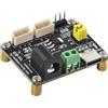 Waveshare Scheda Driver per Servo Bus Seriale ST/SC Integra Alimentazione del Servo e Circuito di Controllo, Supporta Controllo UART e USB, Consente di Controllare fino a 253 Servo Bus Seriale SC/ST