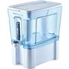 ZeroWater - Dispenser per filtro dell'acqua a 5 stadi pronto da leggere, 12,3 litri, con lettura istantanea, certificato 0 TDS IAPMO per ridurre piombo, cromo e PFOA/PFOS