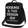 Generic Lunch Box&Porta Pranzo Personalizzata - Il Tuo Con Testo/Immagine/Foto, Crea La Tua Borsa Termica Personalizzate, Borsa Porta Pranzo Per Bambini E Adulti, Scuola, Escursioni, Picnic