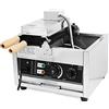 HauTour Morsi di cialda elettrica in acciaio inox,1500 W Bubble Waffle Maker,Macchina per waffle elettrica commerciale, antiaderente antiaderente padella per panetterie, ristoranti chioschi mense