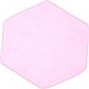 iplusmile 1Pezzi Tappeto Esagonale per Ragazzo Ragazza Rosa Antiscivolo Tappetino da Resistente per Decorazione Ragazzo Ragazza per Attività Indoor Ragazzo Ragazza
