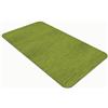 Comart - Tappeto Cucina Nancy - Antiscivolo - Lavabile in Lavatrice - Moderna Passatoia in Ciniglia - Runner per Corridoio e Cucina - Morbido e Resistente - Made in Italy - Verde Oliva - 50x130 cm