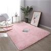 ADUODAO Tappeto per soggiorno, morbido e soffice, non perde pelo, per camera dei bambini, camera da letto, decorazione per la casa, di lusso, 80 x 160 cm, rosa