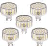 TECNOLUX EURO Lampadina LED G9 220 V luce fredda 6000 K 10 W (5 pezzi)