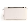 CREATE/TOAST STUDIO XL/Tostapane XL Bianco Panna / 6 livelli di potenza, vassoio raccoglibriciole, termostato, scongelamento, sistema di sicurezza, 950W