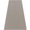 rugsx Tappeto in lana VILLA Zigzag, tappeto piatto tipo sisal, resistente e facile da pulire, beige scuro 240x340 cm