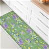 Nada Home Tappeto cucina passatoia antiscivolo Limoni con maioliche Vietrese gommato 7123