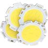 Msuidie Chip LED COB, diodo a emissione di luce, chip Bridgelux 3W 5W 7W 10W 2828 CRI80 caldo/naturale/bianco per lampadine a LED fai da te, 10 pz-bianco naturale 2828_bianco naturale: 7W 300mA 21-24V