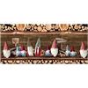 Generico Tappeto Cucina Gommato Stuoia Corsia Passatoia Sotto Pvc Antiscivolo Gnomi CW Made in Italy (52X300)