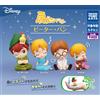 TAKARA TOMY ARTS katazun Figure peter pan Disney Set Completo 4 Capsule Giocattolo Gacha Spedi...