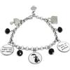 Handmade Bracciale Mary Poppins inspired con catena acciaio e charms