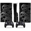 YLMKMVLCZC Pelle Decalcomania Per PS5 Slim Skin Disc Edition Console E Controller Vinyl Cover Skins Wraps Resistente Ai Graffi Compatibile No Shrinkage Forte Adesione 55564 Avvolgimento Della Pelle