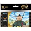 Cartoon Kingdom - Black Ticket One Piece - Zorro - 3760375862944