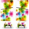 LNMLRBXEXZ Compatibile Con Adesivi Skin Per PS5 Slim Skin Disc Edition & Digital Console E Controller Vinyl Cover Skins Wraps Resistente Ai Graffi, Compatibile Con 16091 Avvolgimento(Disc Version)