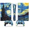 YLMKMVLCZC Pelle Decalcomania Per PS5 Slim Skin Digital Edition Console E Controller Vinyl Cover Skins Wraps Resistente Ai Graffi Compatibile Con 38911 Avvolgimento Della Pelle