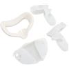 EIMSOAH Custodia in Silicone per 2 VR Set di Coperture Durevoli con Impugnatura a Conchiglia per Un'esperienza di Gioco Migliorata per gli Appassionati di realtà Virtuale