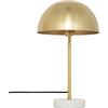 ATMOSPHERA CREATEUR D'INTERIEUR Lampada Lilio, metallo e marmo, dorata, H46 cm