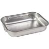 CASA COLLECTION STEEL PAN 101801 Teglia, Stainless Steel, Argento
