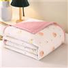 DOTBUY-SHOP Trapuntino Copriletto Estivo Primaverile, Trapunta Leggera, 100% Poliestere Copriletto Trapuntato Cotone per Letto Singolo Letto Matrimoniale (Zucca,150x200)