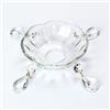 ORION LIGHTSTYLE Coppa luminosa Bobeche Ø 100 mm, foro 29 mm, lampadario Maria Theresia, tazza di ricambio in vetro trasparente