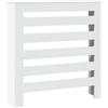 vidaXL Copertura Termosifone Bianca 78x20x82 cm Legno Multistrato