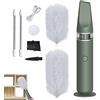 LPORF Spolverino Elettrico Instant Duster Pro Original, Polveri con Manico Espandibile Strumento di Pulizia Multifunzione in Microfibra per Polvere, Spolverino estensibile Elettrico Rotante Senza Fili