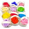 oggettando SET 12 PERSONALIZZABILE Segnaposto Rosa di sapone profumata Matrimonio, Nascita, Battesimo, Comunione, Laurea, Cresima, 18, 25 e 50 anni, Anniversari e Compleanni (colori misti)