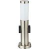 Globo Lampada da terra veranda in acciaio inox giardino IP44 illuminazione 2x presa Globo 3158K