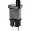 Magie di Natale Ricambio trasformatore opzionale per luci a led con Spina Europea IP44 e memory controller (6 V - 9 W)