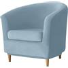 moismk Velluto Copripoltrona Chesterfield 1/2 Pezzi,1 Posto Elasticizzato Fodere Copripoltrona, Fodera Poltrona Club Tullsta per Bar Soggiorno Camera da Letto Reception ( Color : #9 , Size : 2-piece set )