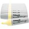 Pelikan Evidenziatore 490 eco, giallo pastello, 10 pezzi, in scatola pieghevole