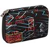 COMIX Astuccio Scuola Con Corredo Maxi Zip Flash Help Me