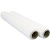OFITURIA Pellicola bianca per imballaggio da 50 cm x 200 metri di lunghezza - rotolo di pellicola elastica manuale per l'imballaggio industriale - 2 pezzi