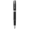 PARKER Sonnet Penna Stilografica, Laccatura di Colore Nero con Finiture in Palladio, Pennino Medio, Confezione Regalo