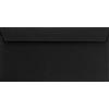 Netuno 25 buste per lettere nero formato DL 110x 220 mm 120g Burano Nero buste lunge nere buste americane nere senza finestra buste lutto condoglianze partecipazioni compleanno matrimonio Natale