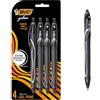 Bic Gel-ocity, penna gel retrattile ad asciugatura rapida, punta media (0,7 mm), nera, 12 pezzi