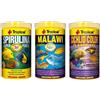 Tropical Malawi Spirulina Forte Cichlid Color - Set di mangime 3 x 1 l