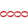 Zolux ZO-206031-4 Anelli connettore per Tubo Rody Colore Rosso Misura ø 6 cm per roditori