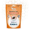 Generico Forza 10 Snack Cane Sensitive Salmone, snack per cani adulti di tutte le taglie e razze, favorisce il benessere della cute e del pelo | 3 confezioni da 80 grammi l'una.