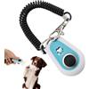 Generico Clicker per cani - Nucleo in acciaio inossidabile 5,8 cm | Clicker per addestramento animali con cinturino da polso con impugnatura comoda, addestramento al richiamo, supporto comportamentale - Clicke