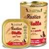 Unipro Dog Umido Rustico Vitello con Pasta e Carote 12x100 GR.