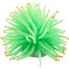 Jufjsfy Acquario in silicone verde anemoni ornamento