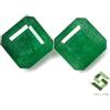 SBI Gems 6.25x6.25 MM Certificato Smeraldo Naturale Taglio Ottagonale Paio 2.66 K Sfuso