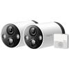 Tp-link tapo c420s2 lampadina telecamera di sicurezza ip interno e esterno 2560 x 1440 pixel parete