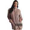 Generico IGAM Pigiama Donna Invernale Coral Fleece - Caldo e Molto Morbido Effetto Pile (IT, Testo, M, Regular, Regular, GIACCA 42263 LILLA)