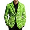 Generico Giacca Uomo Paillettes Smoking Uomo Y2K Giacca In Velluto Abito Capodanno Completo Casual Gilet Glitter Slim Fit Steampunk Collo Coreana Vestito Veneziano Vestiti Anni 70 Elegante Da Estiva 3Xl