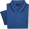 Coveri Polo Uomo Manica Corta con Bottoni Taglie Forti Puro Cotone Piquet 3X 4X 5X 6X (IT, Testo, 6XL, Regular, Regular, Indaco)