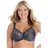 MISS MARY OF SWEDEN Reggiseno con Ferretto e Supporto Laterale Miss Mary Jacquard & Lace 8E White