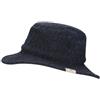 WALKER AND HAWKES - Cappello Berkeley in Harris Tweed - Blu Notte - Large (59cm)
